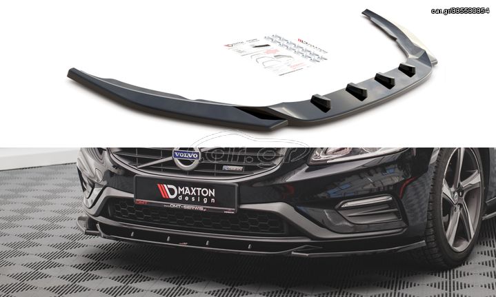 Front Splitter V.2 Volvo S60 R-Design Mk2