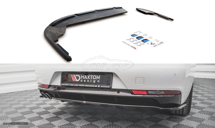 Central Rear Splitter (with vertical bars) Peugeot 508 GT-Line Mk2