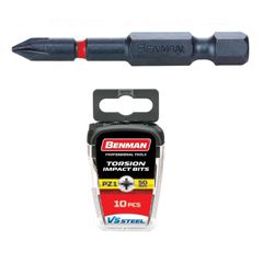 Μύτες σταυρού Benman PZ1 x 50mm 74129 σετ 10τμχ