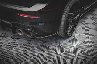 Street Pro Rear Side Splitters V.1 Volkswagen Golf R Mk8 / Mk8 Facelift