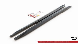 Side Skirts Diffusers Infiniti Q60 S Mk2-thumb-1