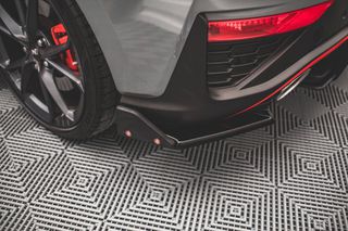 Πίσω Πλευρικοί Splitters V.1 + Flaps Hyundai I30 N Hatchback Mk3 Facelift