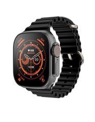 X8 Ultra Max 49mm Smartwatch με Παλμογράφο (Μαύρο)