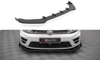 Street Pro Front Splitter V.1 + Flaps Volkswagen Golf R Mk7