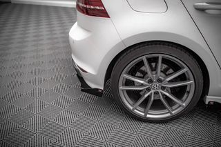 Street Pro Πίσω Πλευρικοί Splitters + Flaps Volkswagen Golf R Mk7