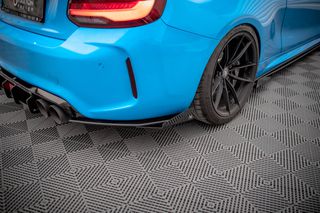 Street Pro Πίσω Πλευρικοί Splitters + Flaps BMW M2 F87