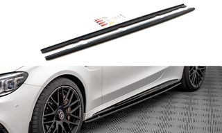 Side Skirts Diffusers V.1 Mercedes-AMG C 63AMG Coupe C205 Facelift