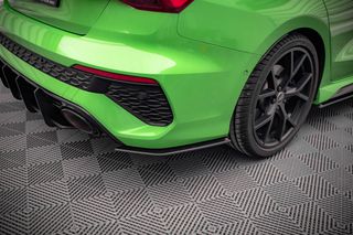Street Pro Πίσω Πλευρικοί Splitters Audi RS3 Sedan 8Y