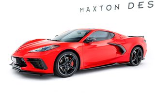 Side Skirts Diffusers Chevrolet Corvette C8-thumb-3