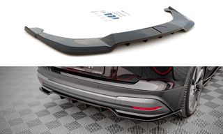 Central Rear Splitter (with vertical bars) Skoda Enyaq iV