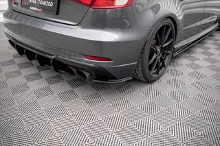 Street Pro Πίσω Πλευρικοί Splitters Audi S3 Sportback 8V Facelift
