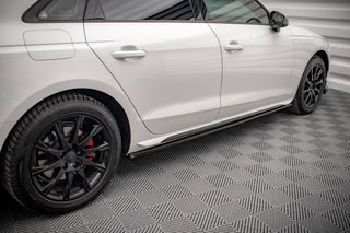 Side Skirts Diffusers Audi A4 B9 Facelift-thumb-4