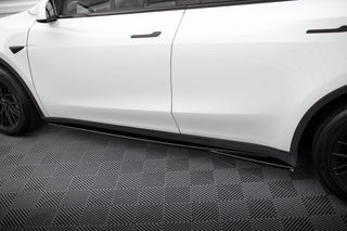Side Skirts Diffusers V.1 Tesla Model Y-thumb-5