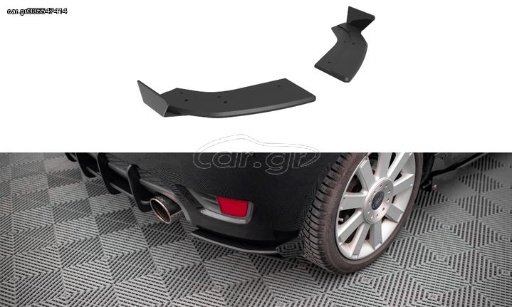 Street Pro Rear Side Splitters + Flaps Ford Fiesta ST Mk6