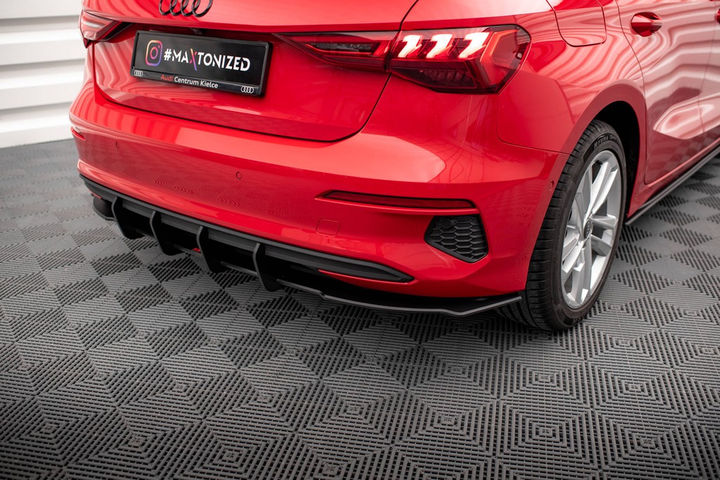 Street Pro Πίσω Diffuser Audi A3 Sportback 8Y