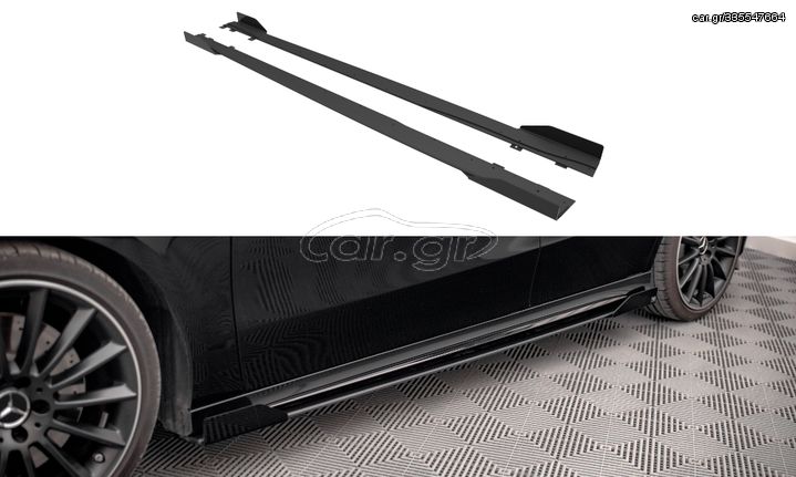 Street Pro Side Skirts Diffusers + Flaps Mercedes A35 AMG / AMG-Line Aero Pack W177