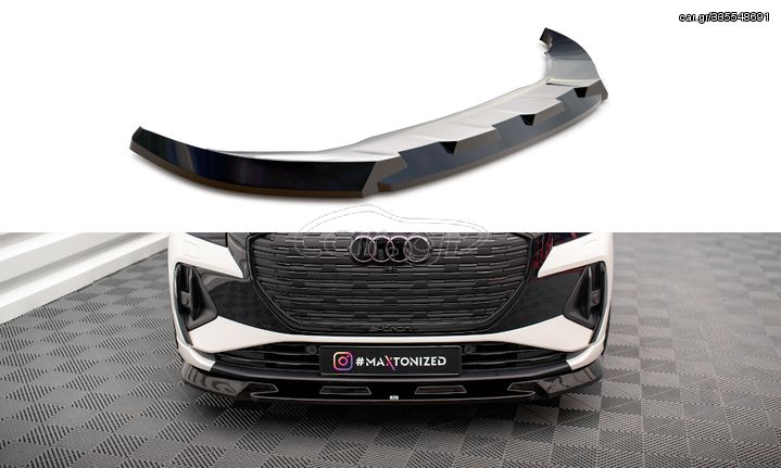 Front Splitter V.1 Audi Q4 e-tron Sportback Mk1