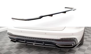 Central Rear Splitter (with vertical bars) Audi A4 S-Line B9 Facelift