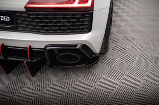 Rear Side Splitters Audi R8 Mk2 Facelift-thumb-4