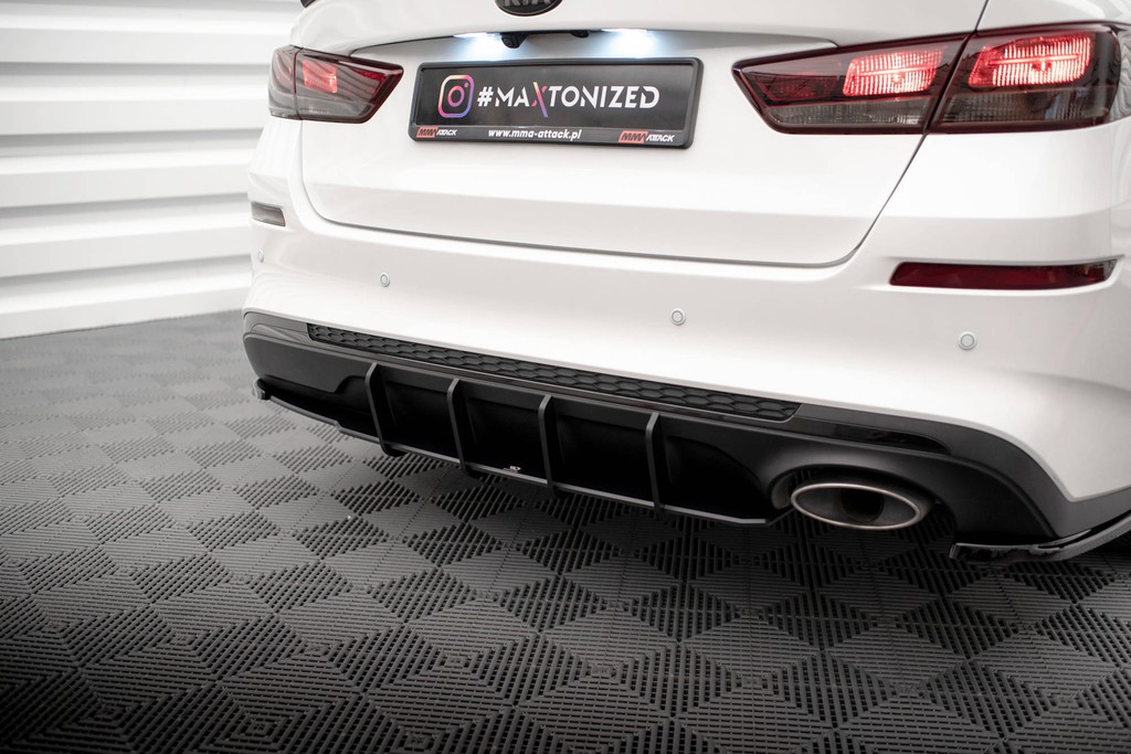 Street Pro πίσω diffuser Kia Optima Mk4 Facelift