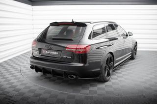 Street Pro Πίσω Πλευρικοί Splitters Audi RS6 Avant C6