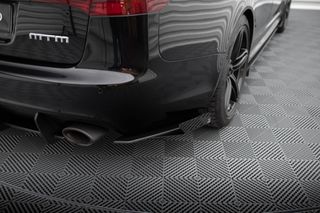 Street Pro Πίσω Πλευρικοί Splitters + Flaps Audi RS6 Avant C6
