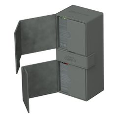 Ultimate Guard Twin Flip`n`Tray 266+ Xenoskin Grey-thumb-3