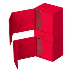 Ultimate Guard Twin Flip`n`Tray 266+ Xenoskin Red-thumb-3