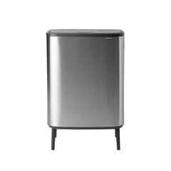 Brabantia 1001261 Κάδος απορριμμάτων Bo Touch Hi 60L, Matt Steel Fingerprint Proof