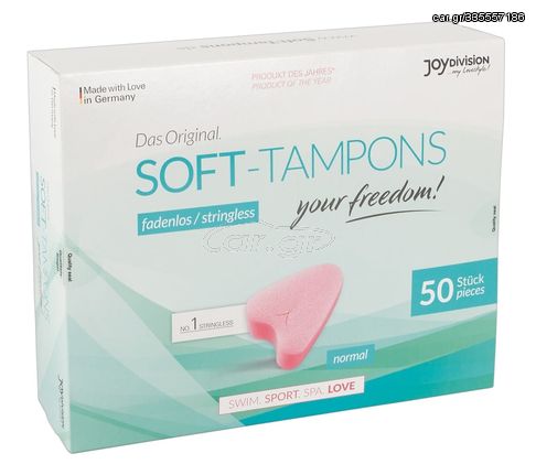 Soft Tampons Normal - Box of 50 Pcs