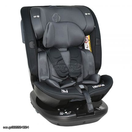 Bebe Stars Κάθισμα Αυτοκινήτου Imola Isofix i-Size 360° 40-150cm Black 923-188