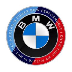 Σήμα καπό BMW 82mm M Performance 50th anniversary 1τμχ