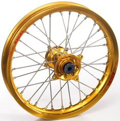 Τροχος Εμπρος Tubeless 21X2,15X36T Χρυσο Στεφανι/Χρυσο Κεντρο/Ασημι Ακτινεσ/Ασημι Καψουλια | Haan Wheels