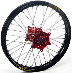 Τροχος Πισω 17X5 Tubeless Μαυρο/Κοκκινο Κεντρο | Haan Wheels
