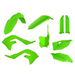 Κιτ Πλαστικα Kawasaki Kxf450 19-23, Kxf 250 21-23 Lime Green | Polisport