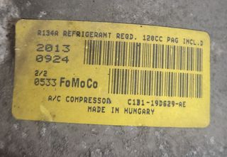 Κομπρεσέρ Aircondition ford fiesta 1,0 ecoboost 2009-2017 C1B1-19D629-AE-thumb-1