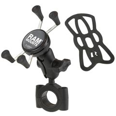 Ram Mounts X-Grip® Short Arm Phone Holder With Large Handlebar Base