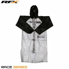 Αδιαβροχο Jacket Μακρυ Διαφανο/Μαυρο Ενηλικες 2Xlarge | Rfx