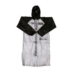 Αδιαβροχο Jacket Μακρυ Διαφανο/Μαυρο Ενηλικες Medium | Rfx