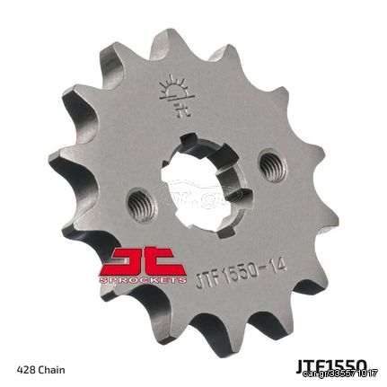 Γραναζι Εμπρος Crypton S/R/X, Yzf-R1 125, Jtf1550 | Jt Sprockets