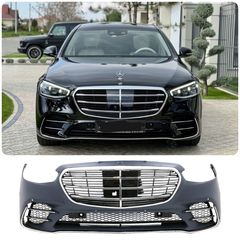 ΕΜΠΡΟΣ ΠΡΟΦΥΛΑΚΤΗΡΑΣ Mercedes S-Class W223 Limousine (2020-up) Sport Line Design