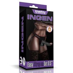 Lovetoy Easy Strap-On Set 21,5 cm-thumb-2