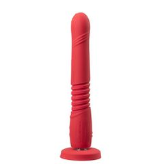 Lovense Gravity Thrusting Dildo Red-thumb-1