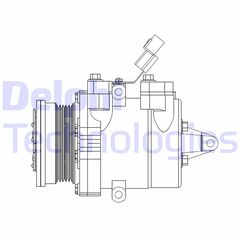 ΚΟΜΠΡΕΣΕΡ AIRCONDITION MITSUBISHI COLT MN164472