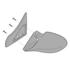Lampa ΒΑΣΗ ΚΑΘΡΕΠΤΗ ΓΙΑ SEAT TOLEDO 4/99-04 ΒΚ1121.4