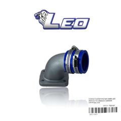 ΛΑΙΜΟΣ ΚΑΡΜΠΥΡΑΤΕΡ 33MM LEO INNOVA ΓΙΑ ΚΕΦΑΛΗ YAMAHA CRYPTON X135