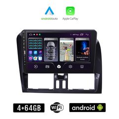 VOLVO XC60 (2009 - 2017) Android οθόνη αυτοκίνητου 4+64GB με GPS WI-FI (ηχοσύστημα αφής 9" ιντσών Apple CarPlay Android Auto 4GB Car Play Youtube Playstore MP3 USB Radio Bluetooth Mirrorlink εργο