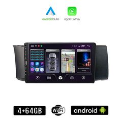 TOYOTA GT86 (μετά το 2012) Android οθόνη αυτοκίνητου 4+64GB με GPS WI-FI (ηχοσύστημα αφής 9" ιντσών Apple CarPlay Android Auto 4GB Car Play Youtube Playstore MP3 USB Radio Bluetooth Mirrorlink ερ