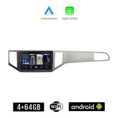 VOLKSWAGEN GOLF SPORTSVAN (μετά το 2014) VW Android οθόνη αυτοκίνητου 4+64GB με GPS WI-FI (ηχοσύστημα αφής 9" ιντσών Apple CarPlay Android Auto 4GB Car Play Youtube Playstore MP3 USB Radio Blueto