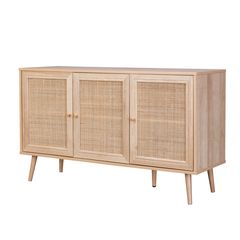 ΜΠΟΥΦΕΣ ΜΕΛΑΜΙΝΗΣ COLM- ΣΥΝΘ. RATTAN ΣΤΙΣ ΠΟΡΤΕΣ HM9220.11 120Χ39Χ70Υεκ.